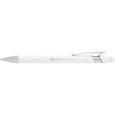 Logotrade promotional items photo of: Kish ballpoint pen with silver finish (black ink)