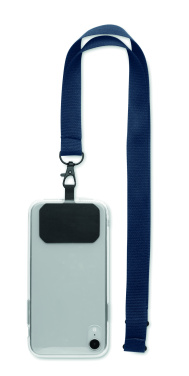 Logo trade promotional giveaway photo of: Phone holder lanyard