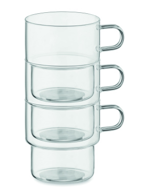 Logo trade corporate gifts image of: High borosilicate glass 300 ml