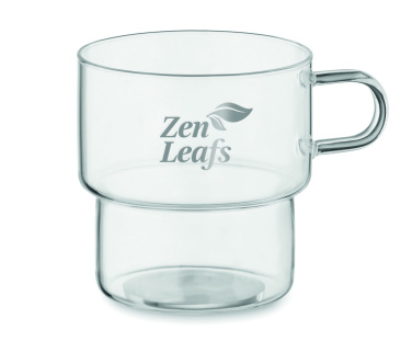 Logo trade promotional items picture of: High borosilicate glass 300 ml