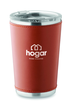 Logo trade promotional merchandise image of: Double wall tumbler 350 ml