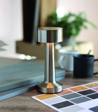 Logo trade business gift photo of: Rechargeable iron table lamp