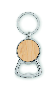 Logo trade promotional items picture of: Recycled aluminium key ring