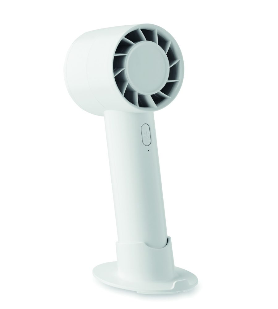 Logo trade promotional items image of: Small portable fan 2000 mAh