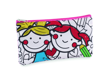 Logo trade advertising products picture of: Pencil case with markers