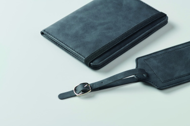 Logo trade promotional products picture of: Passport and luggage tag set