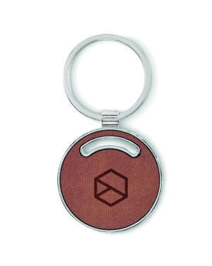 Logotrade business gift image of: Round shape key ring