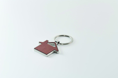 Logo trade corporate gifts picture of: House shaped key ring