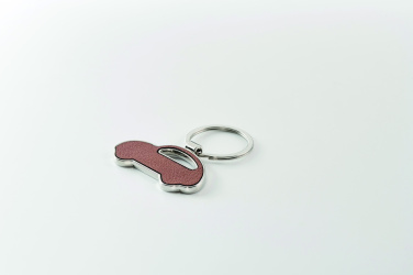 Logo trade business gift photo of: Car shaped key ring