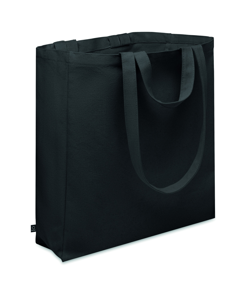 Logotrade corporate gift picture of: Recycled cotton shopping bag