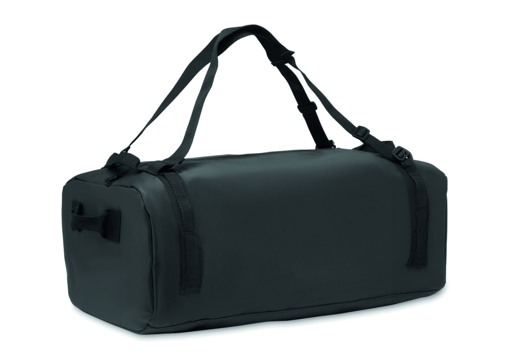 Logo trade promotional merchandise picture of: Travel tarpaulin duffle bag