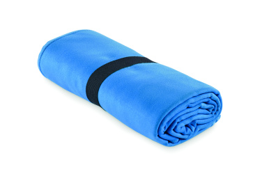 Logo trade promotional items image of: Double sided microfibre towel