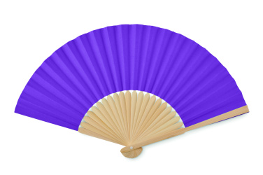 Logo trade promotional items picture of: Manual hand fan