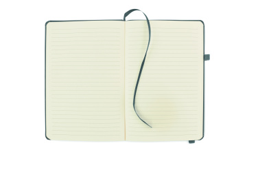 Logotrade advertising product image of: Recycled Leather A5 notebook