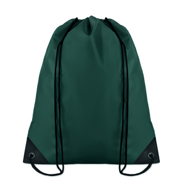 Logo trade corporate gifts image of: 190T Polyester drawstring bag