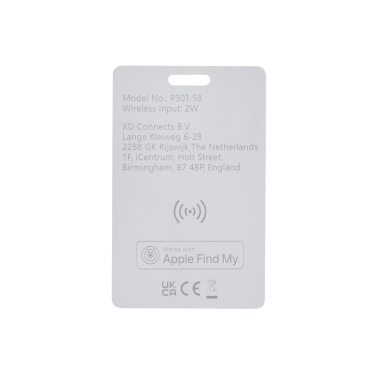 Logo trade promotional gifts image of: Findit RCS rplastic ultra-thin finder card rechargeable