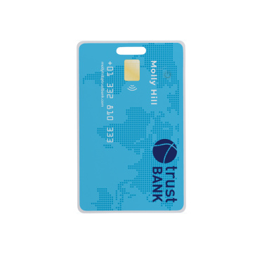 Logotrade promotional merchandise picture of: Findit RCS rplastic ultra-thin finder card rechargeable