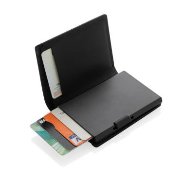 Logotrade advertising product image of: Seekcard RCS rpolyester card wallet with worldwide locating