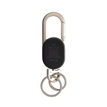 Logo trade business gifts image of: Keyfinder keychain with worldwide locating and USB C