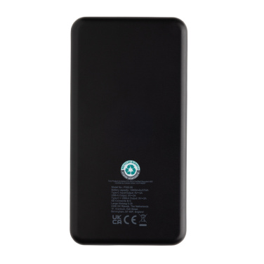 Logo trade corporate gifts image of: Boostcore RCS recycled plastic powerbank 10.000mAh USB C