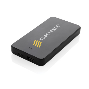 Logotrade promotional giveaway image of: Boostcore RCS recycled plastic powerbank 10.000mAh USB C