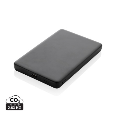 Logo trade promotional products image of: Orion RCS recycled aluminum 5000 mah 5W magnetic powerbank