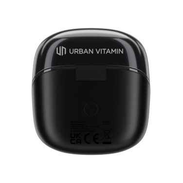 Logo trade promotional merchandise picture of: Urban Vitamin Long Beach ENC rplastic wireless earbuds