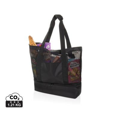 Logo trade promotional products image of: Iqlo Aware™ RPET 2-in-1 cooler tote