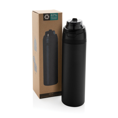 Logo trade promotional gifts picture of: Omni Sip RCS certified re-steel lockable bottle 700ml