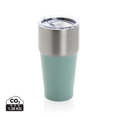 Logotrade promotional merchandise photo of: Fluid RCS certified recycled steel tumbler 500ml