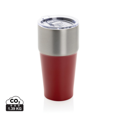 Logotrade promotional gift image of: Fluid RCS certified recycled steel tumbler 500ml