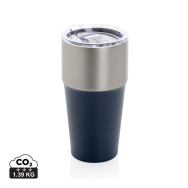 Logotrade promotional items photo of: Fluid RCS certified recycled steel tumbler 500ml