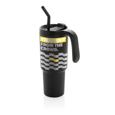 Logo trade promotional item photo of: Graphic 360 RCS certified recycled steel tumbler 900ml