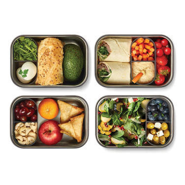 Logo trade promotional gifts image of: Black+Blum Stainless Steel Sandwich Box Large