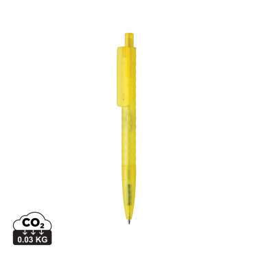 Logotrade promotional product image of: X3 GRS recycled PC plastic pen frosted