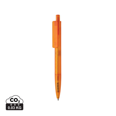 Logotrade promotional giveaways photo of: X3 GRS recycled PC plastic pen frosted