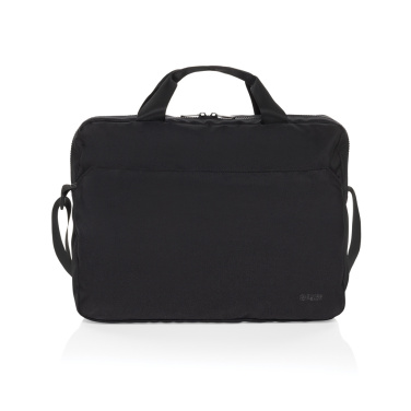 Logo trade corporate gift photo of: Swiss Peak Aware™ RPET Essential 15.6 inch laptop bag