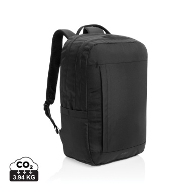 Logo trade promotional giveaways picture of: SP Aware™ RPET Edin 100% recycled 15.6 inch laptop backpack