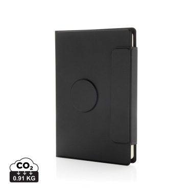 Logo trade promotional gift photo of: Stuart RCS certified RPU magnetic A5 portfolio