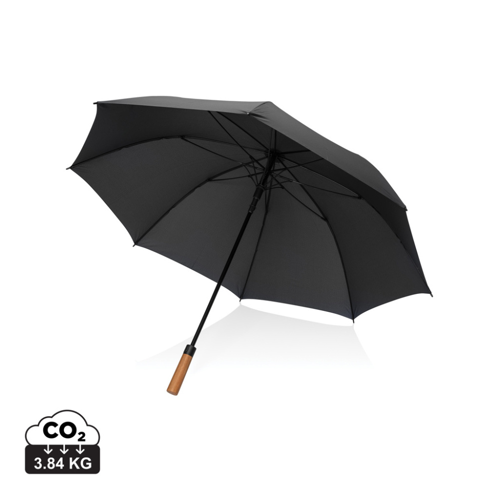 Logo trade promotional product photo of: Tony  Aware™ RPET 30 inch acacia auto open umbrella