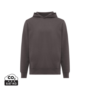 Logotrade business gift image of: Iqoniq Yengo recycled cotton hoodie with sidepockets