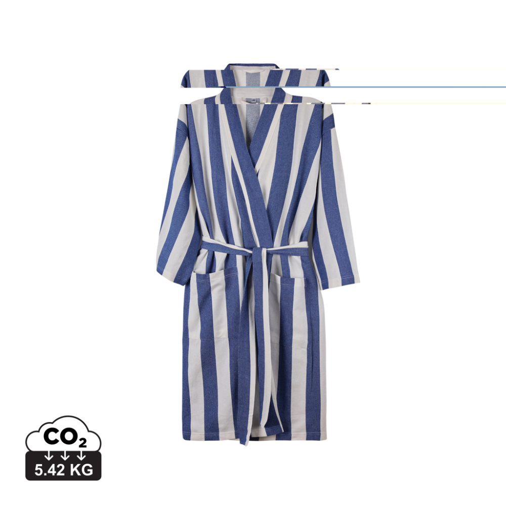 Logotrade promotional item image of: VINGA Ornos GRS hammam robe S/M