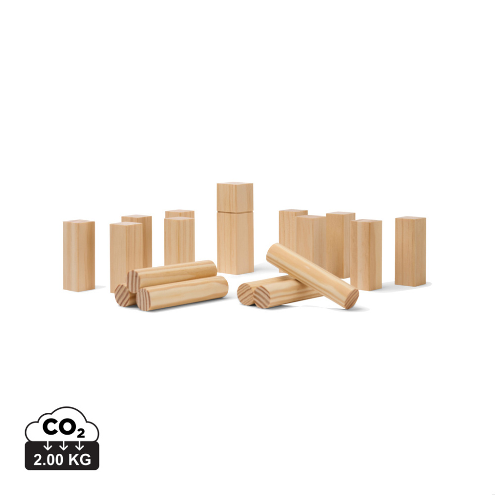 Logo trade corporate gift photo of: VINGA Kubb mini game