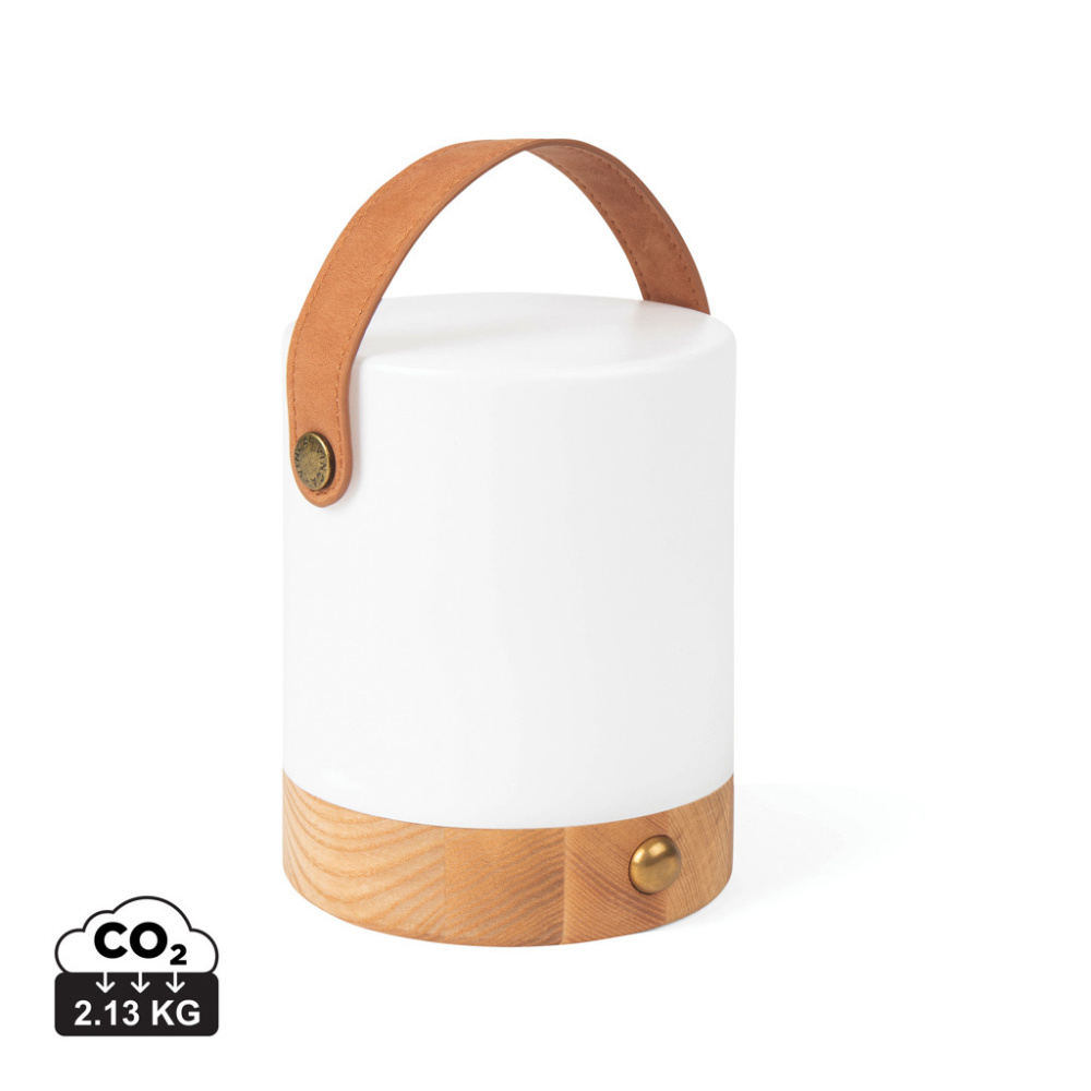 Logo trade promotional merchandise picture of: VINGA Narni RCS recycled ABS lantern