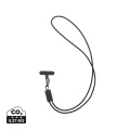 Terra RCS recycled PET phone cord with dual charge cable, grey