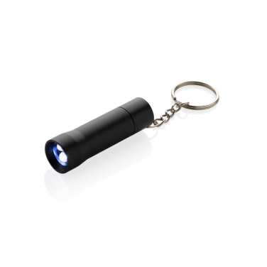 Logo trade promotional product photo of: Flash RCS recycled aluminium keychain torch