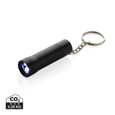 Logotrade promotional merchandise image of: Flash RCS recycled aluminium keychain torch