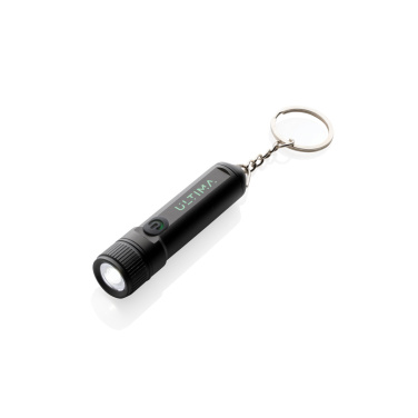 Logo trade corporate gift photo of: Gear X rechargeable ultra bright keychain torch