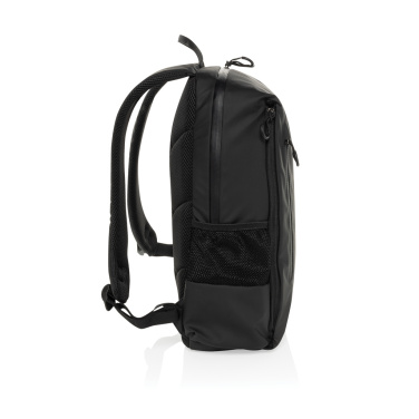 Logo trade promotional merchandise picture of: Lima Aware™ RPET water resistant 15.6 laptop backpack