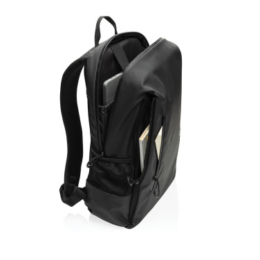 Logotrade promotional giveaways photo of: Lima Aware™ RPET water resistant 15.6 laptop backpack